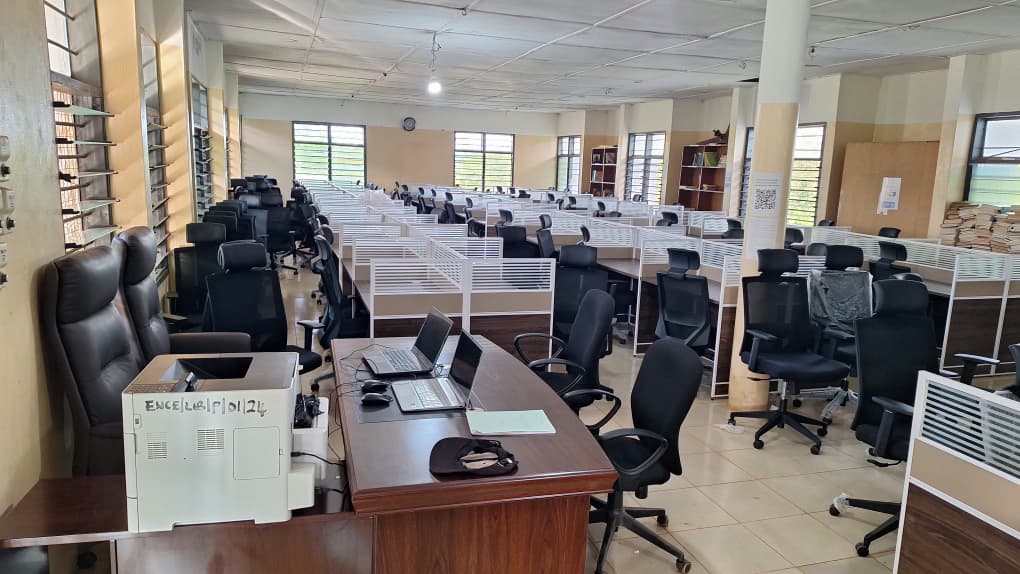 Enchi College of Education Library Interior